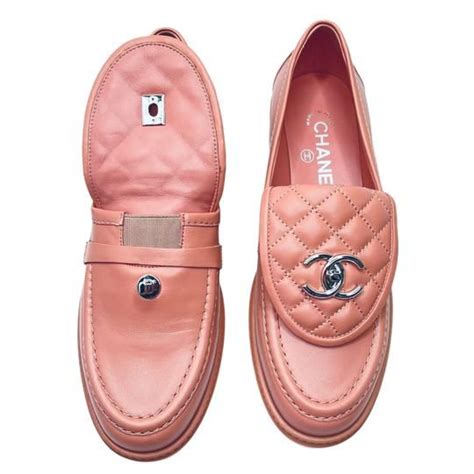 chanel loafers pink|chanel loafers for women.